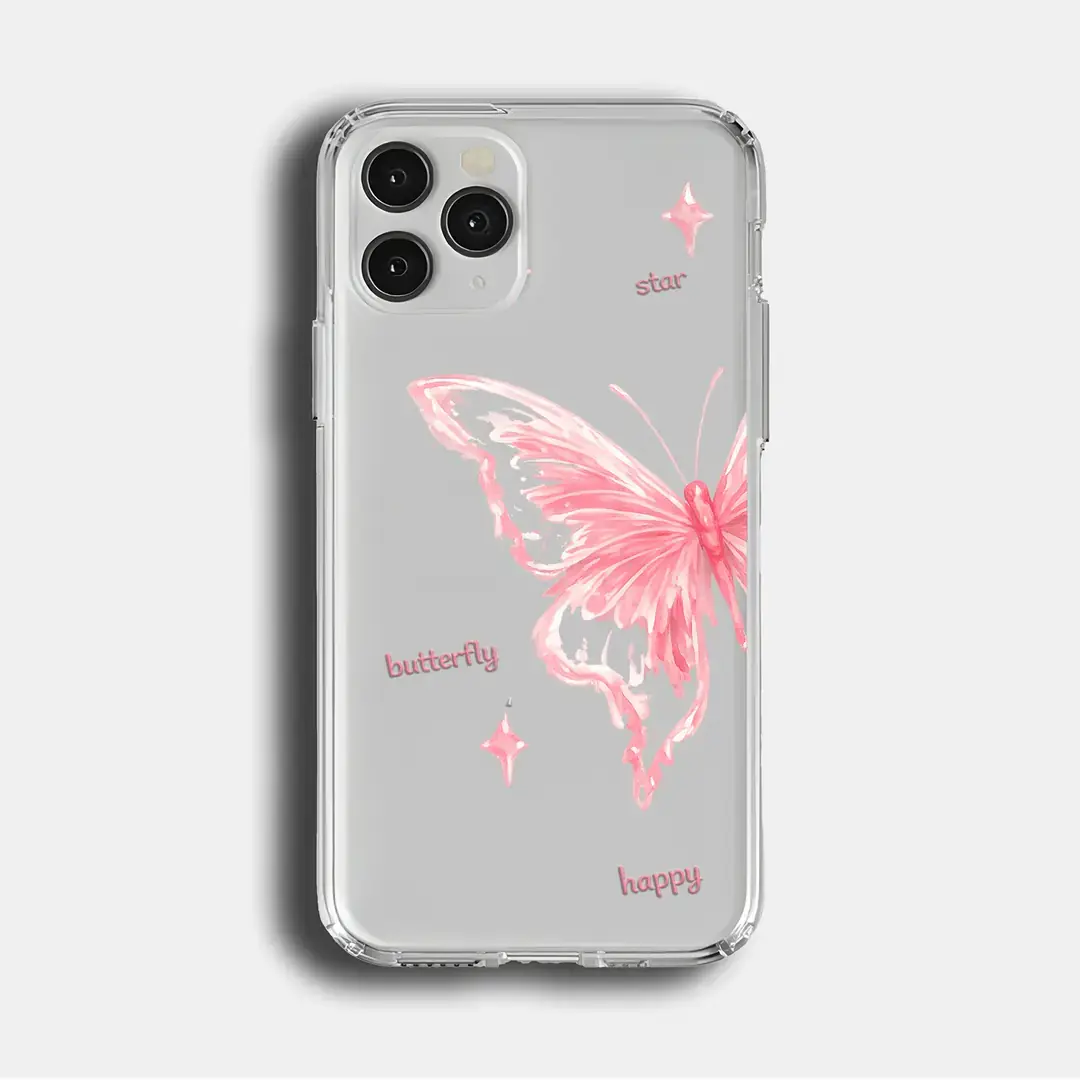 Butterfly Şeffaf Kılıf