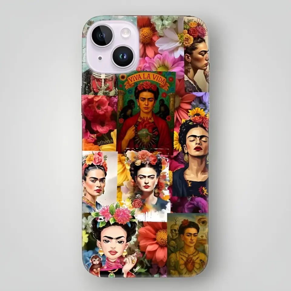 Frida Kahlo Desenli Kılıf