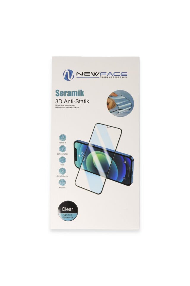 Newface Samsung Galaxy A25 5G 3D Antistatik Seramik Nano Ekran Koruyucu