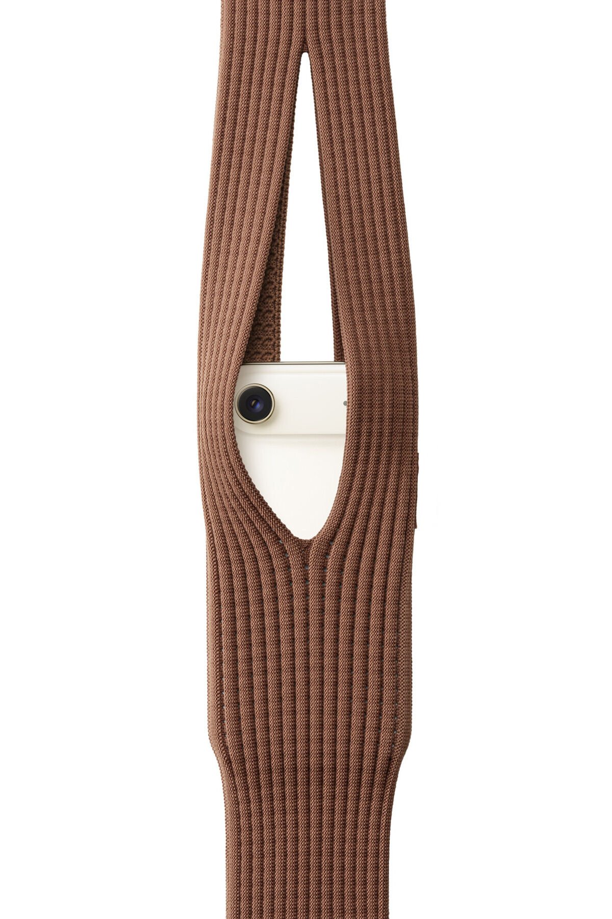 Tüm Telefonlarla Uyumlu iPhone Çapraz Pocket Örgü Telefon Çantası Askısı 80cm