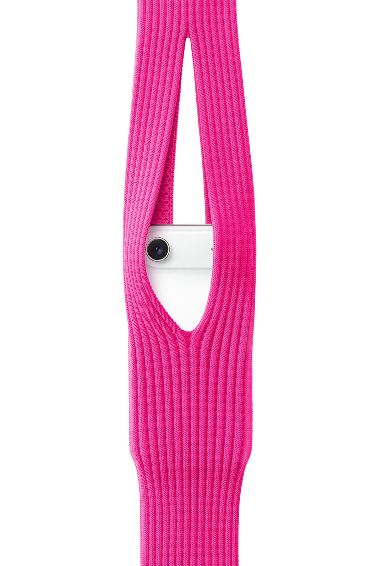 Tüm Telefonlarla Uyumlu iPhone Çapraz Pocket Örgü Telefon Çantası Askısı 80cm