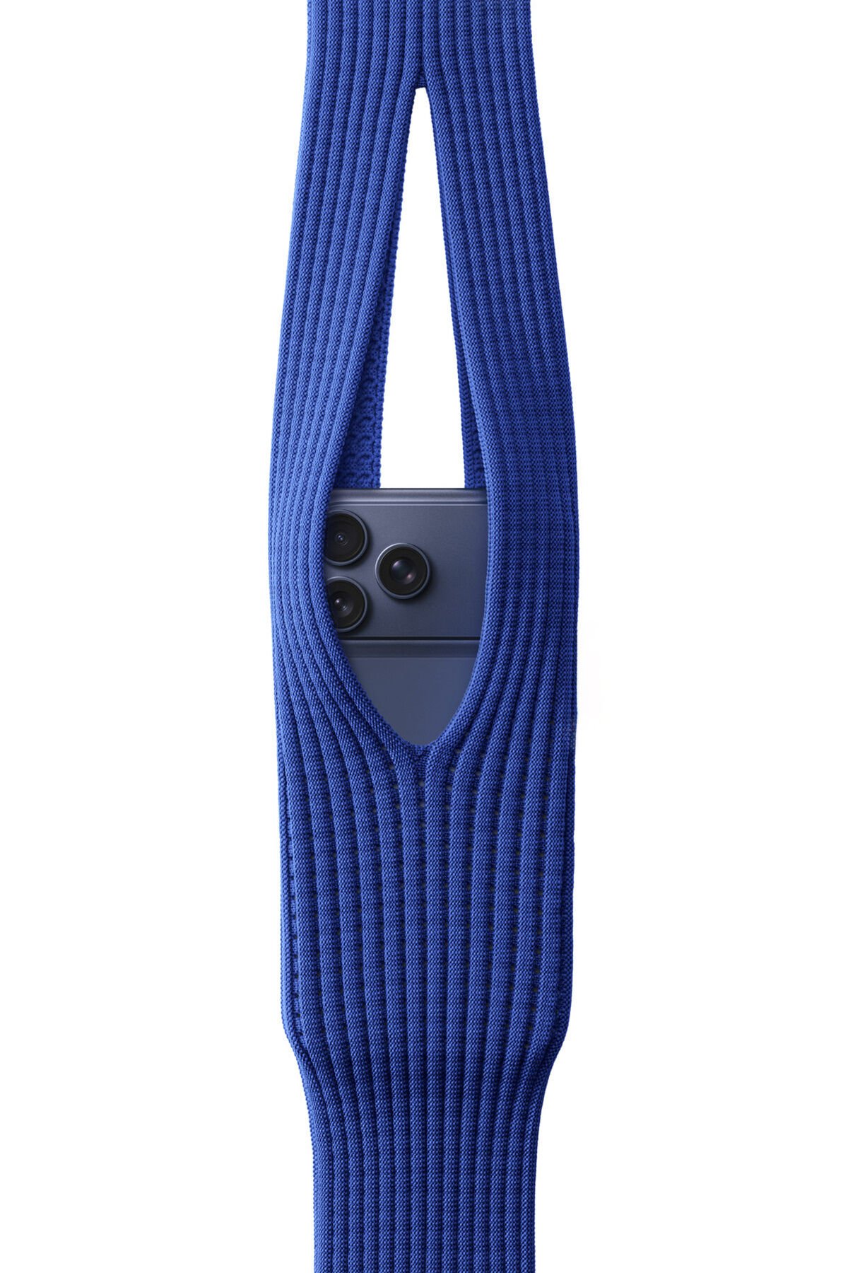 Tüm Telefonlarla Uyumlu iPhone Çapraz Pocket Örgü Telefon Çantası Askısı 80cm