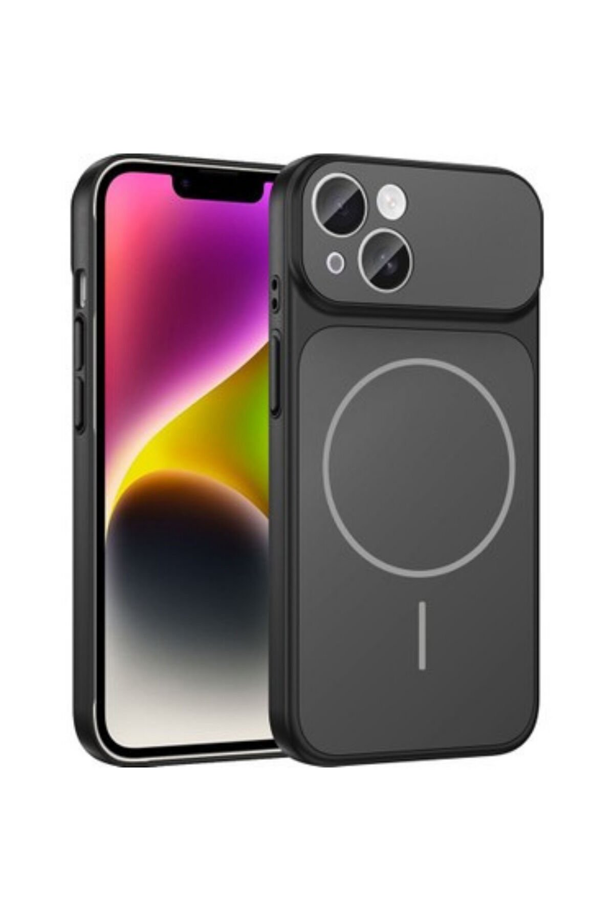 iPhone 13 Uyumlu 17 Pro Max Görünümlü Dönüşüm Kılıfı | Magsafe Özellikli Premium Kapak