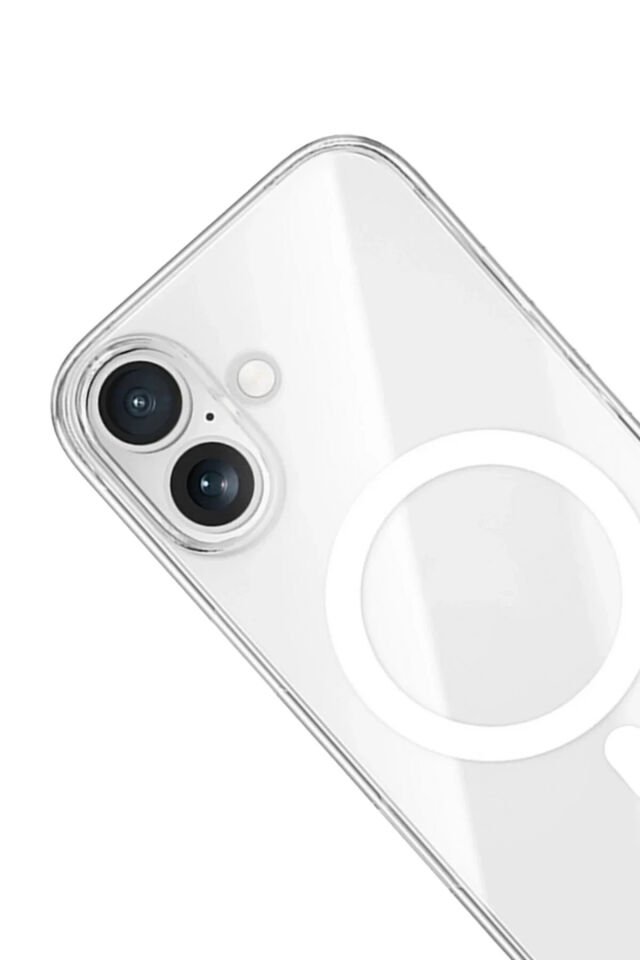 iPhone 16 Uyumlu ANİMASYONLU Şeffaf Sert Mika SARARMAZ Magsafe İnce Fit Kılıf Ultra
