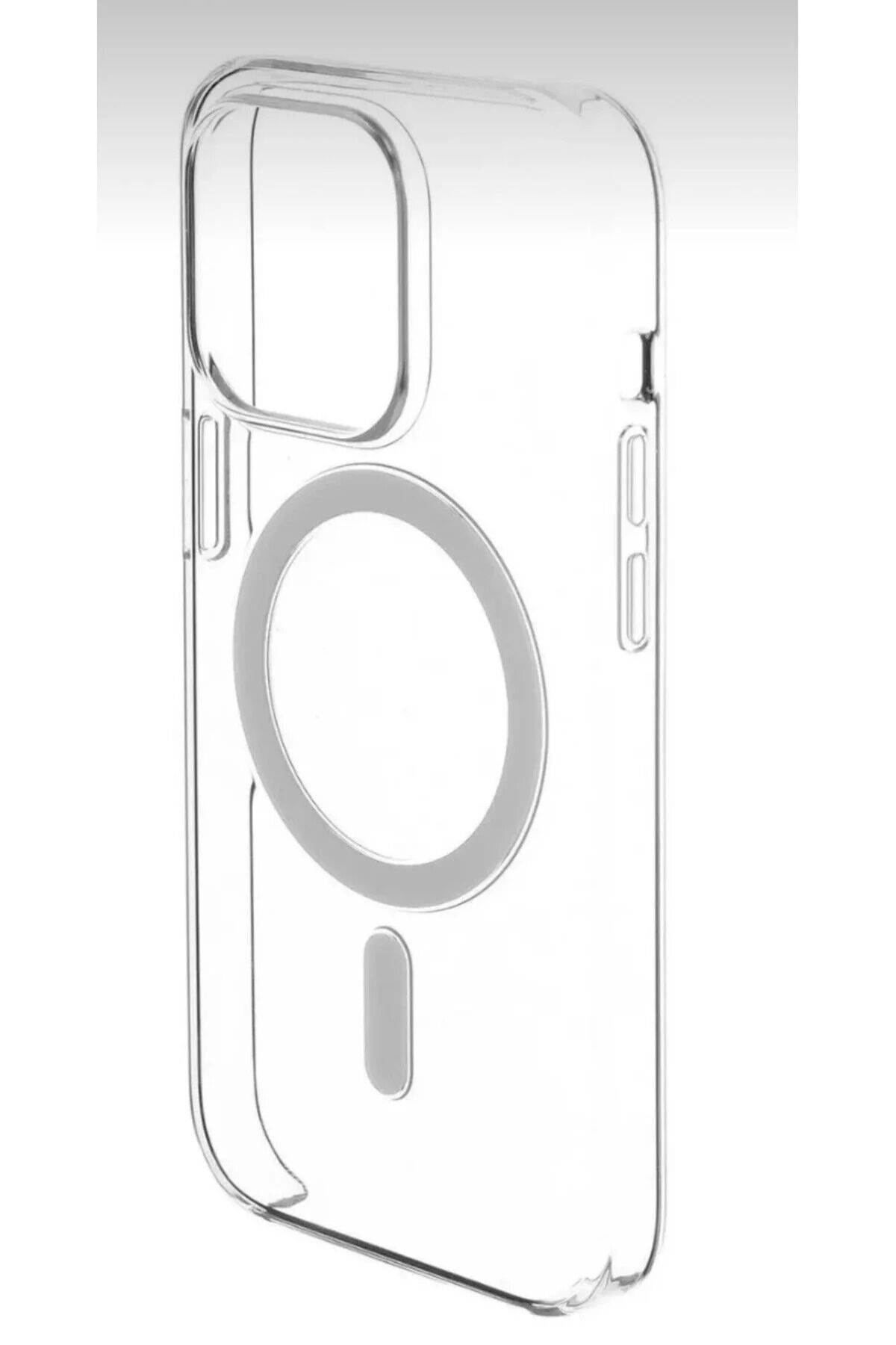 iPhone 17 Pro Uyumlu ANİMASYONLU Şeffaf Sert Mika SARARMAZ Magsafe İnce Fit Kılıf Ultra