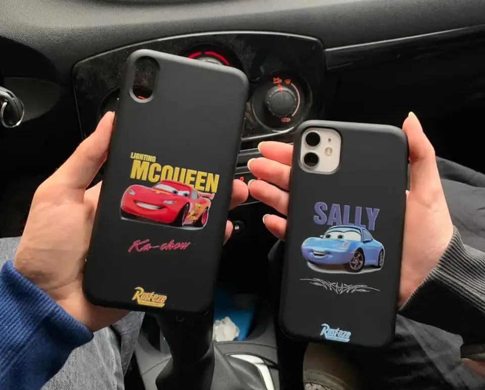 Mcqueen Sally Couple Kılıf Renkli