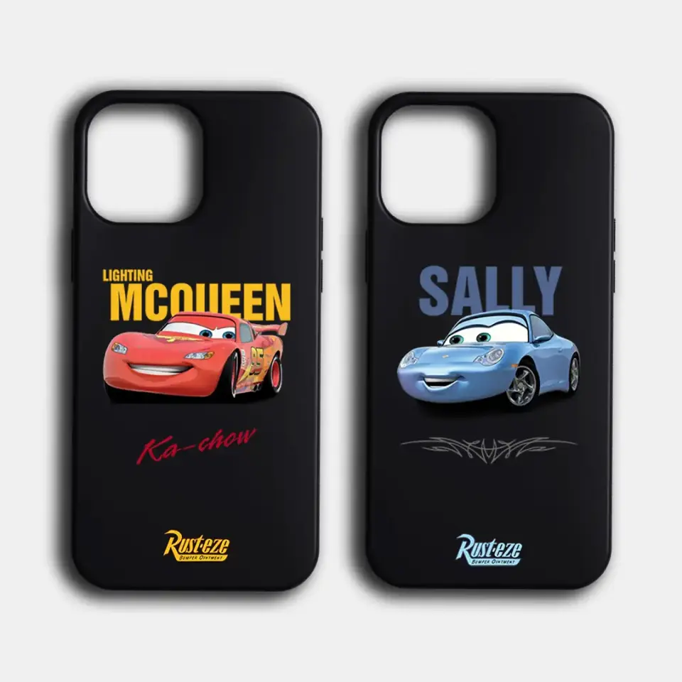 Mcqueen Sally Couple Kılıf Renkli