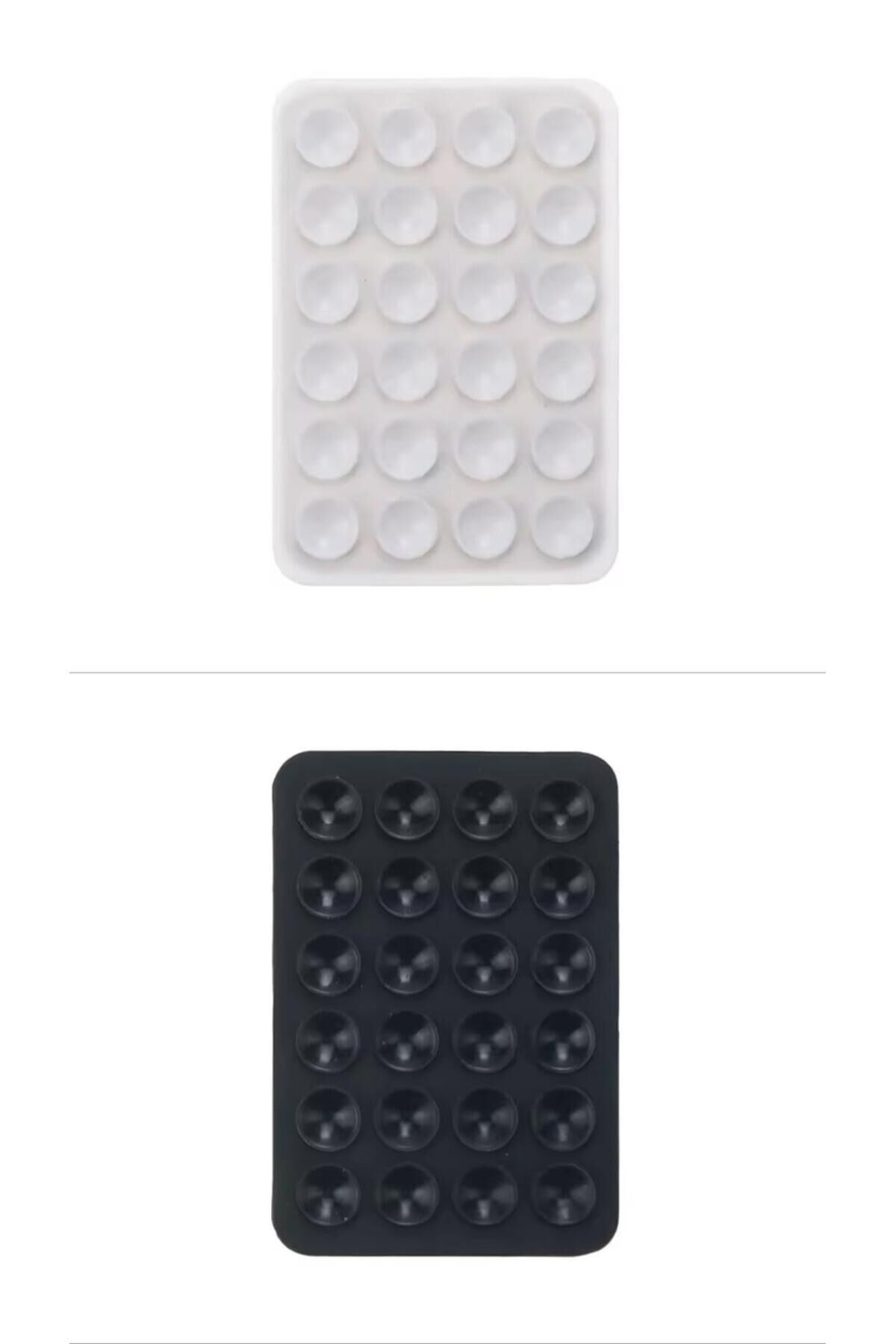 İki Renk Vantuzlu Telefon Tutacağı–Telefon Arkası Vantuz Yapışkanlı Güçlü Tutuş