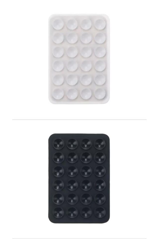 İki Renk Vantuzlu Telefon Tutacağı–Telefon Arkası Vantuz Yapışkanlı Güçlü Tutuş