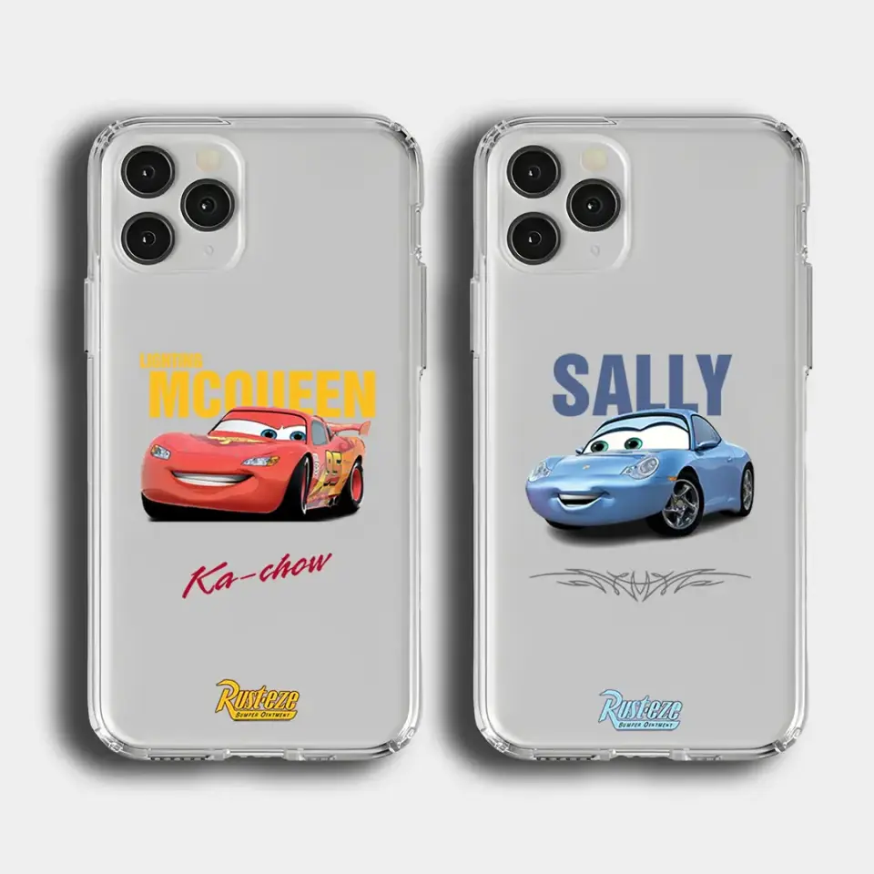 Mcqueen Sally Couple Kılıf Şeffaf
