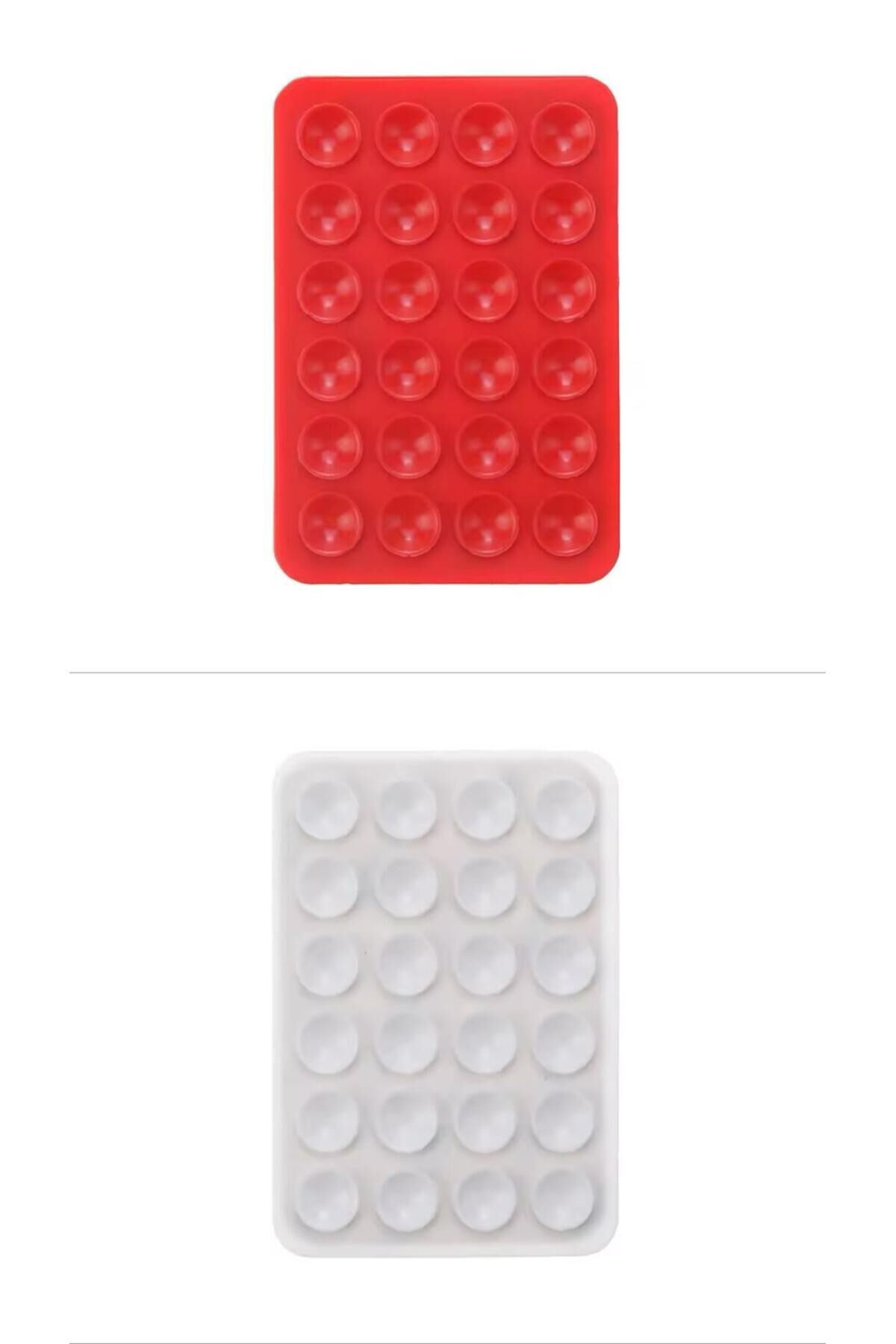 İki Renk Vantuzlu Telefon Tutacağı–Telefon Arkası Vantuz Yapışkanlı Güçlü Tutuş