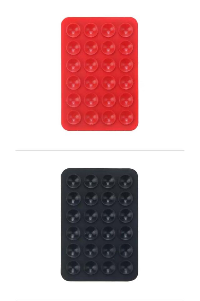 İki Renk Silikon Vantuzlu Telefon Tutacağı – Telefon Arkası Silikon Vantuz Yapışkanlı Güçlü Tutuş