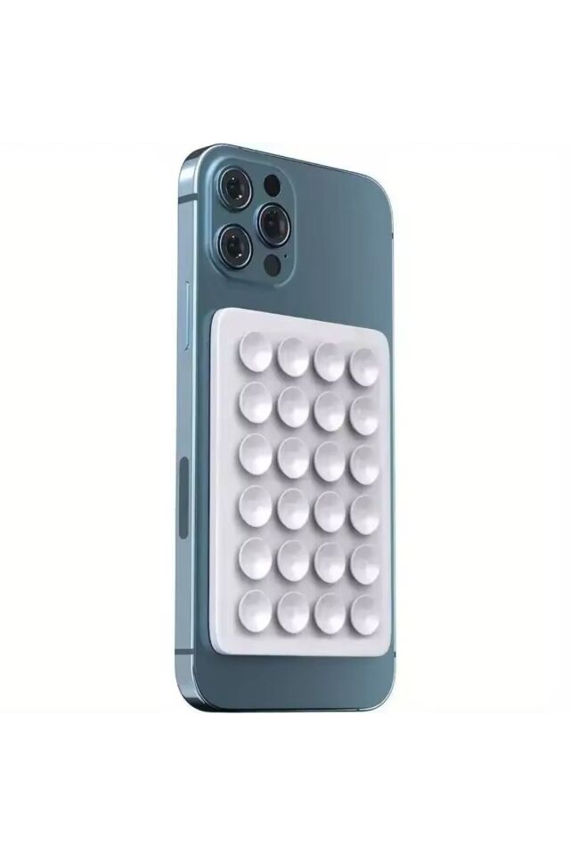 Silikon Vantuzlu Telefon Tutacağı – Telefon Arkası Silikon Vantuz Yapışkanlı Güçlü Tutuş