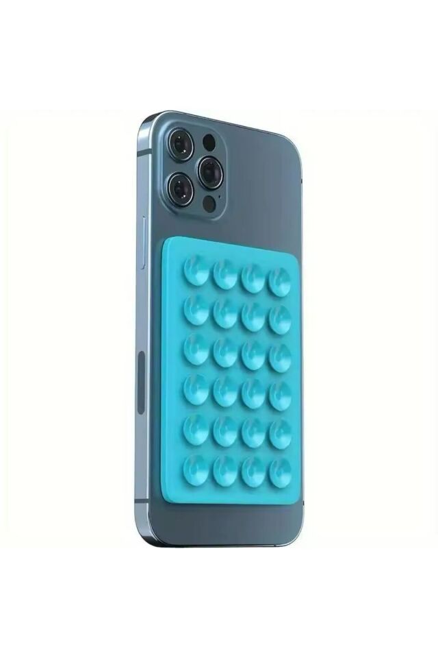 Silikon Vantuzlu Telefon Tutacağı – Telefon Arkası Silikon Vantuz Yapışkanlı Güçlü Tutuş
