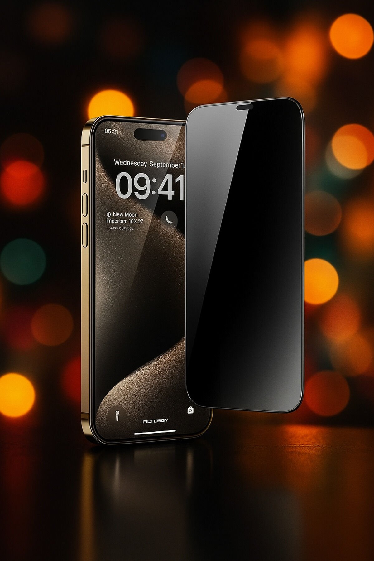 Premium Hayalet İphone 16 Uyumlu 9D Full Hd Tam Hayalet Ekran Kaplayan Kırılmaz Cam