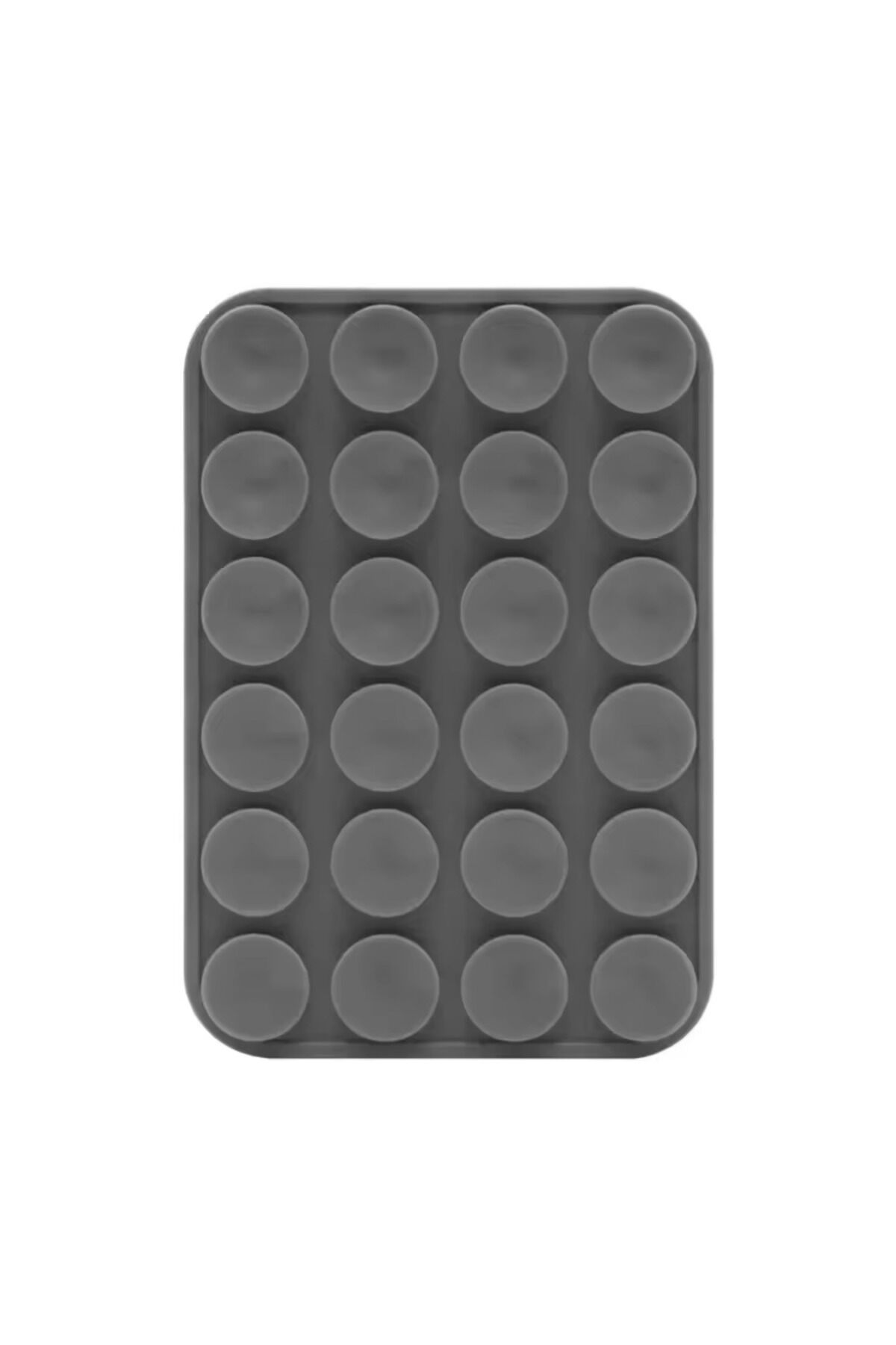 Silikon Emme Telefon Tutucu Çok Fonksiyonlu Vantuz Kaymaz Tek Taraflı Arka Çıkartmalı