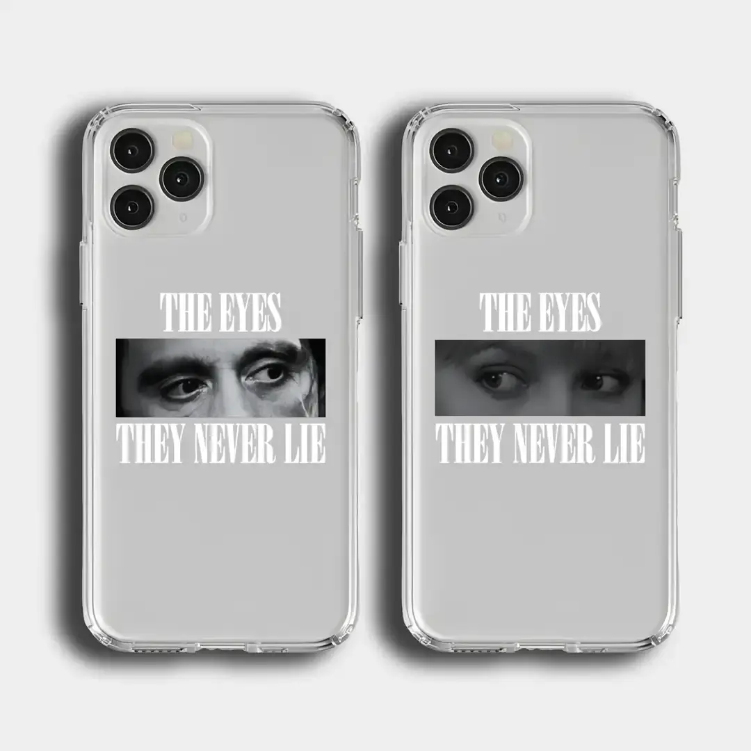 The Eyes Çift Kılıf Şeffaf
