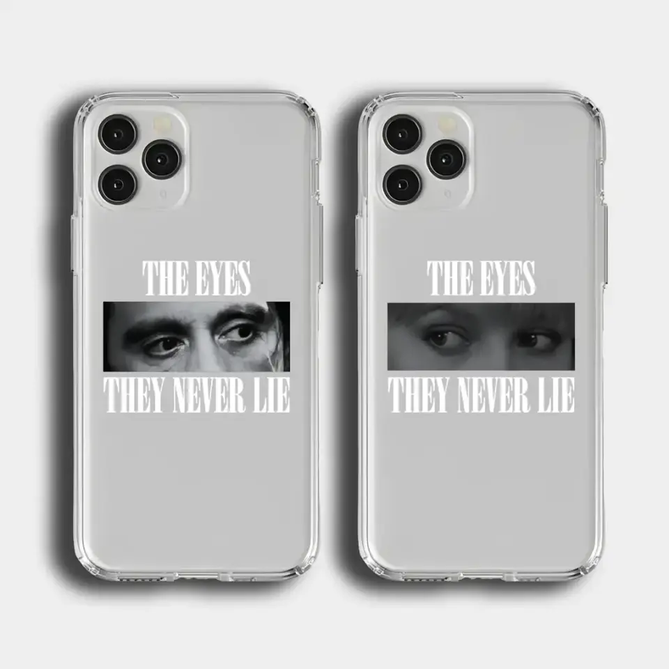 The Eyes Çift Kılıf Şeffaf