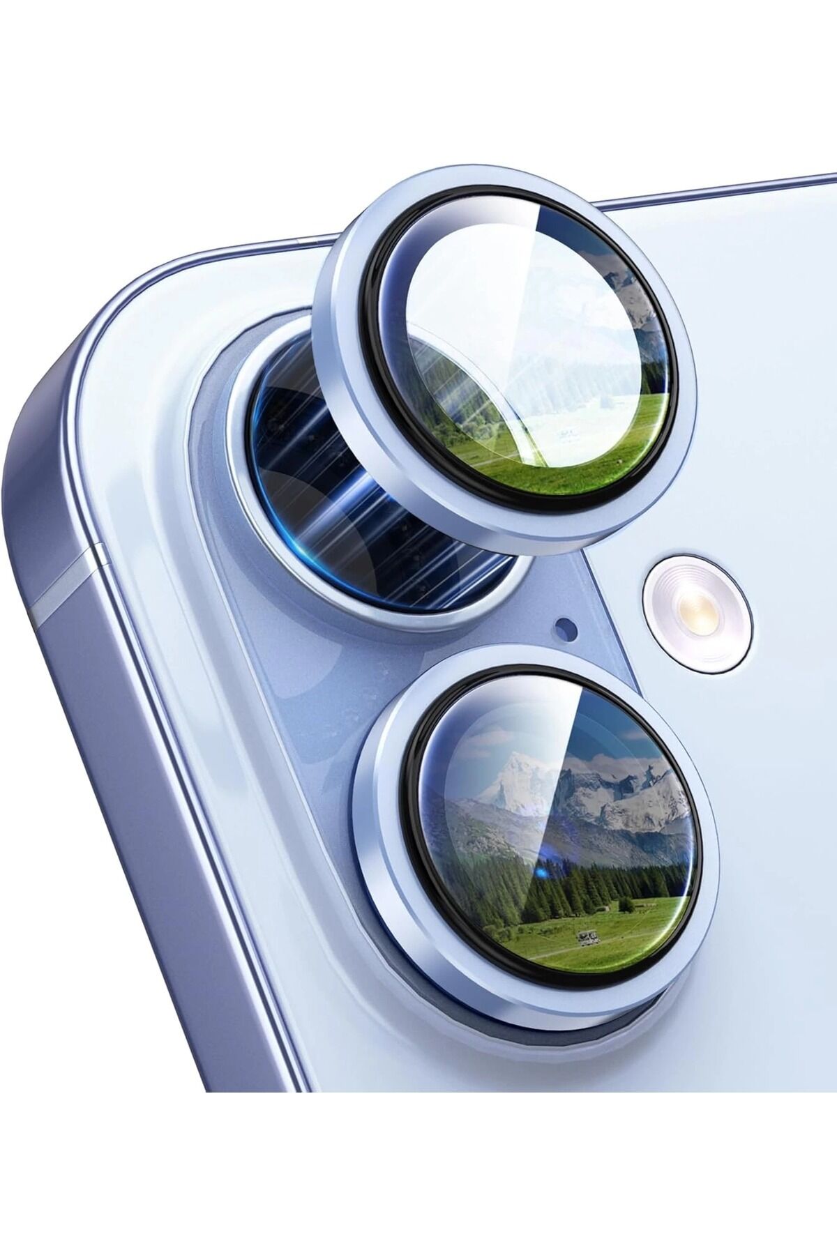 iPhone 17 Uyumlu Alüminyum Kamera Koruma Lens Koruyucu Temperli Cam