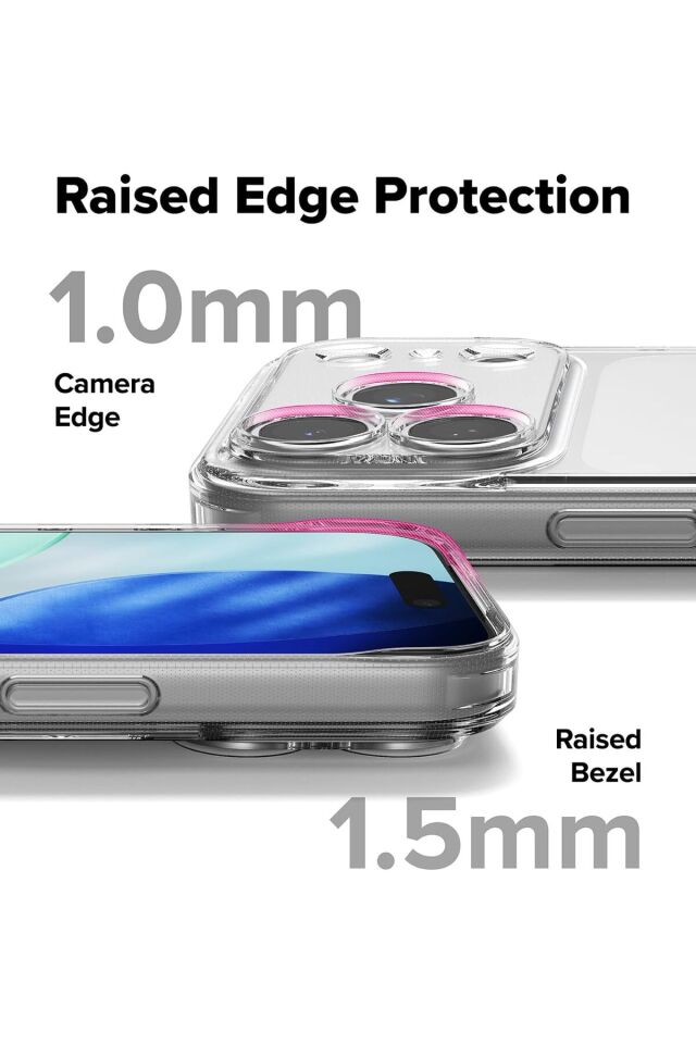 İphone 17 Pro Max Uyumlu 3D Kamera Korumalı Yumuşak Şeffaf Renksiz Silikon Kılıf Kapak