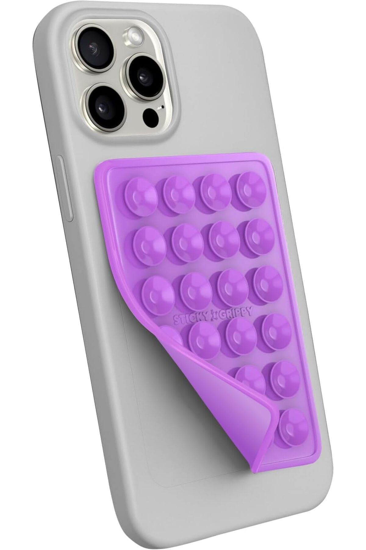 Silikon Vakumlu Telefon Tutucu, Cep Telefonu için Tutacak, Telefon Arkası Silikon Vantuz Güçlü Tutuş