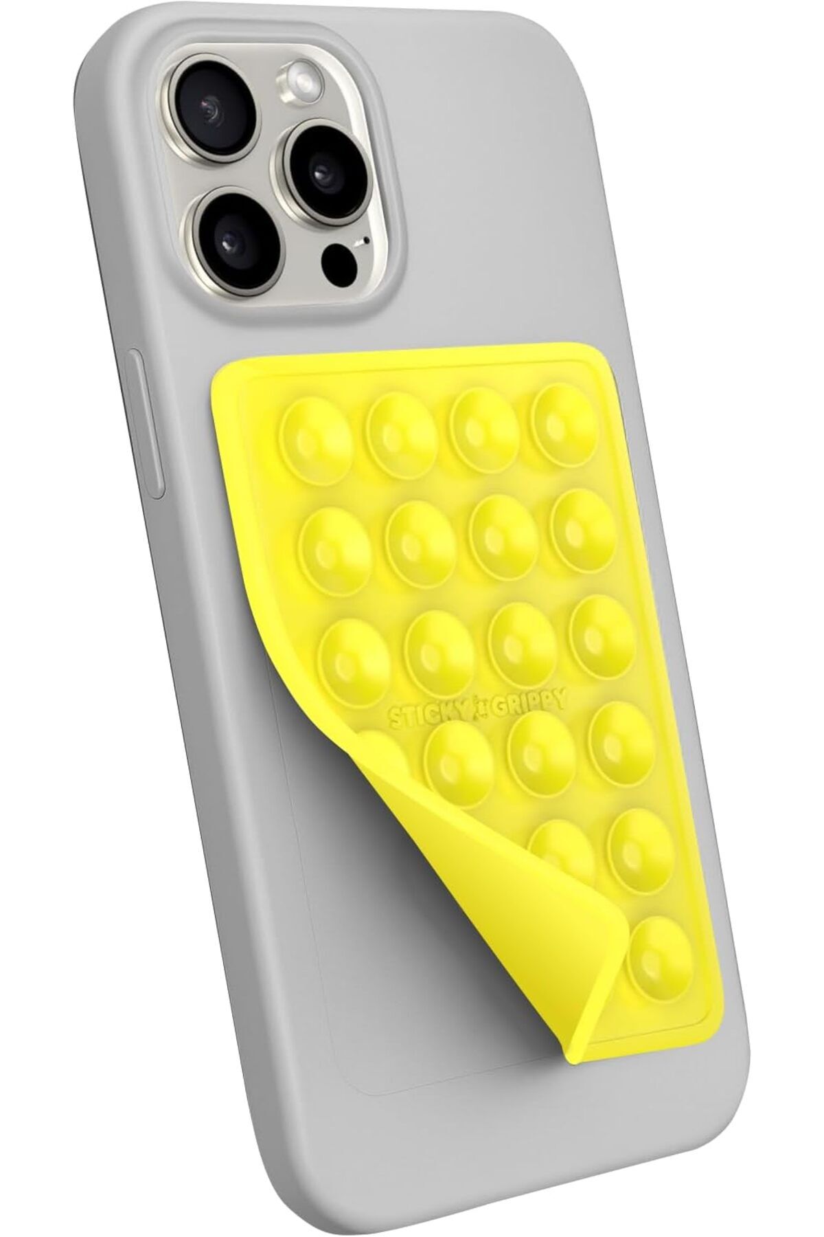 Silikon Vakumlu Telefon Tutucu, Cep Telefonu için Tutacak, Telefon Arkası Silikon Vantuz Güçlü Tutuş