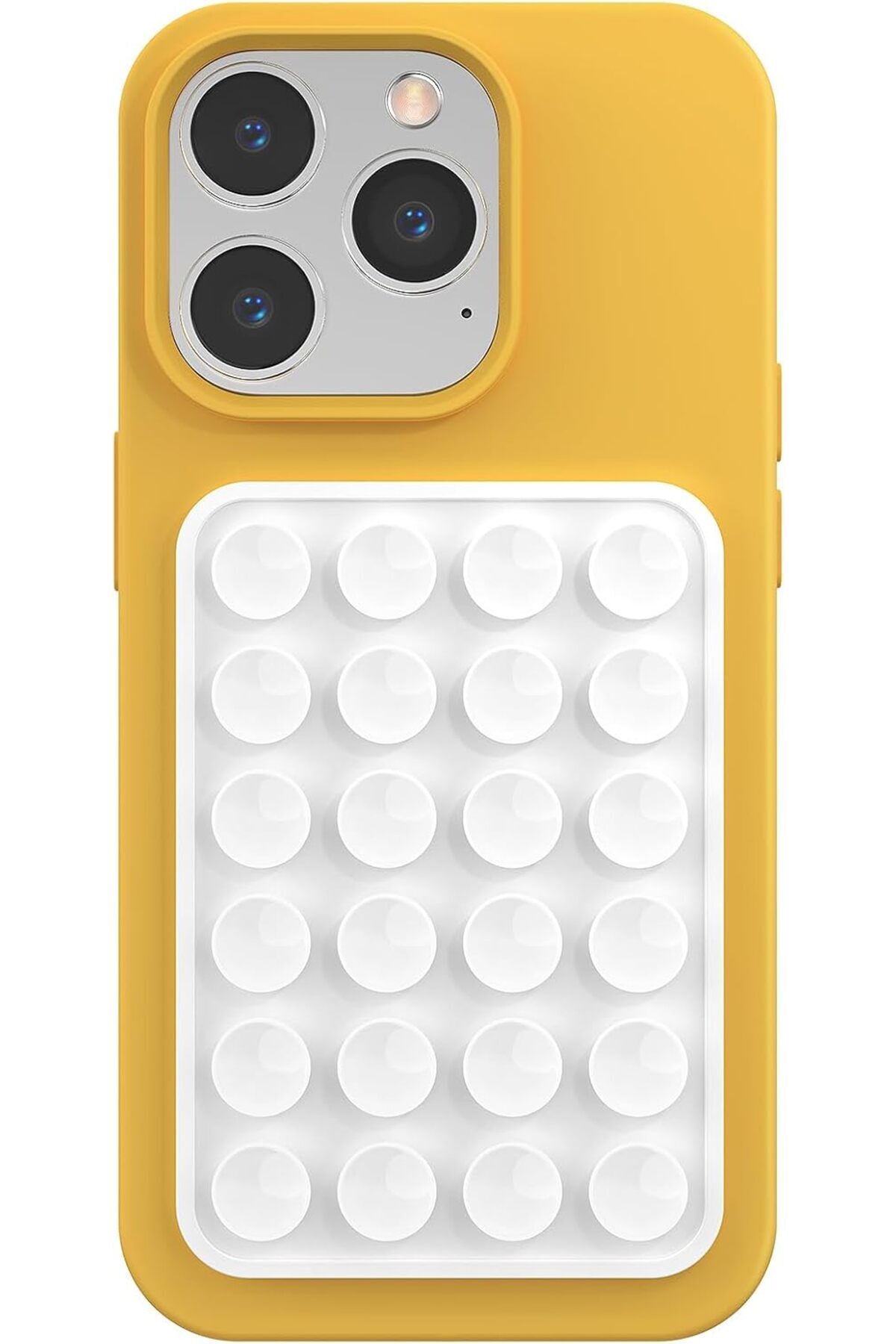 Silikon Vakumlu Telefon Tutucu, Cep Telefonu için Tutacak, Telefon Arkası Silikon Vantuz Güçlü Tutuş