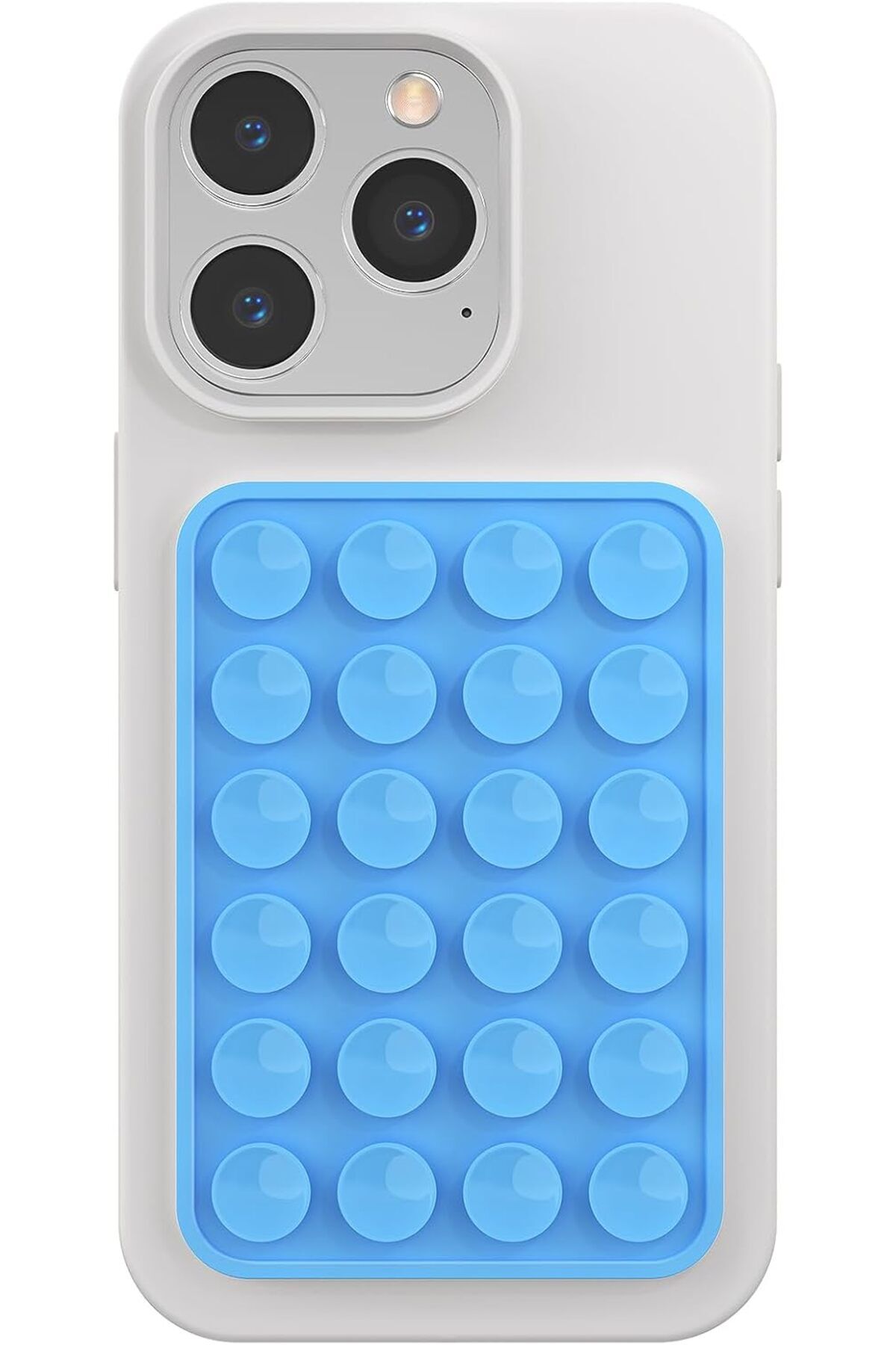 Silikon Vakumlu Telefon Tutucu, Cep Telefonu için Tutacak, Telefon Arkası Silikon Vantuz Güçlü Tutuş