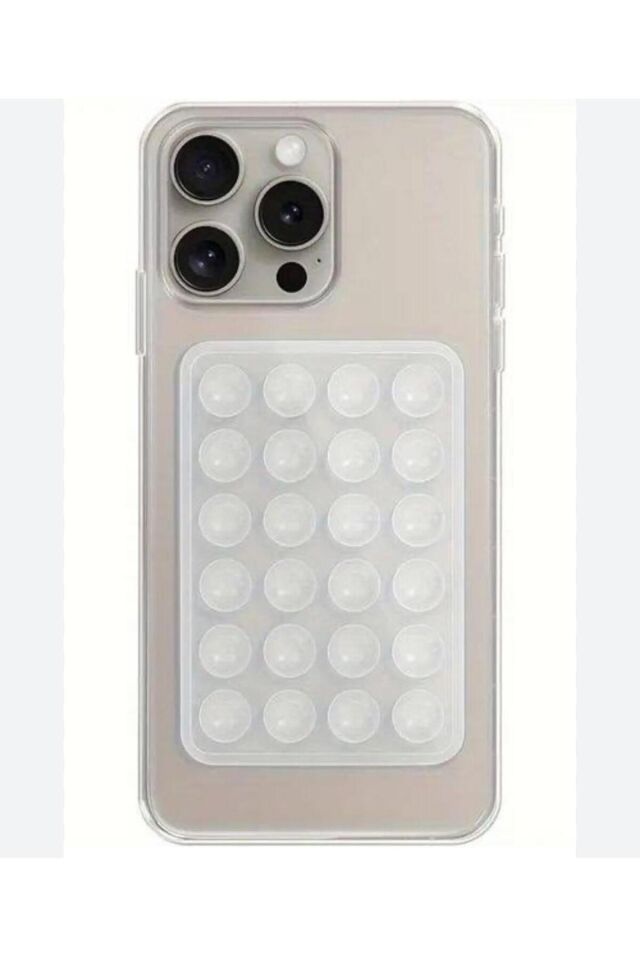 Telefon Tutucu Vantuz Selfie Aparatı Akrobat Beyaz Belirtilmemiş Vantuzlu TPE