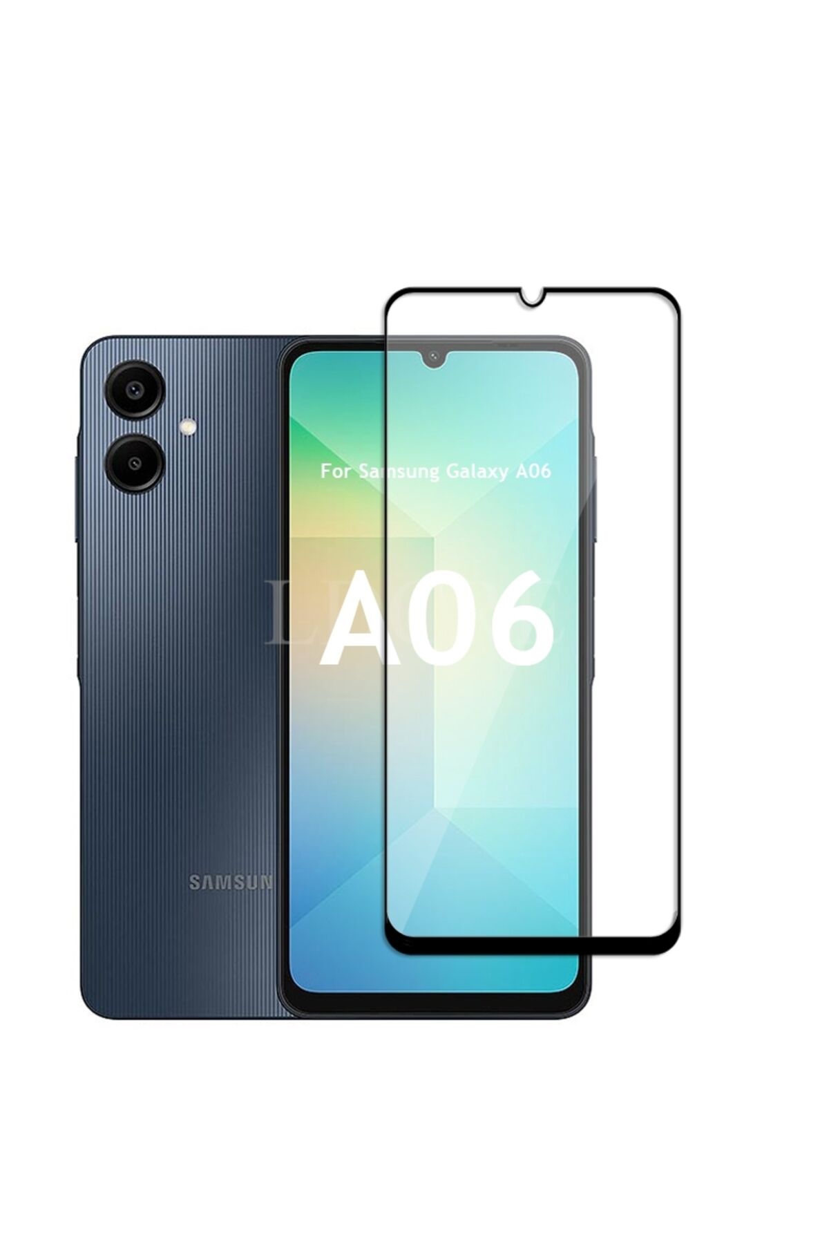 Galaxy A06 Uyumlu 5D Tam Kaplayan Cam Ekran Koruyucu
