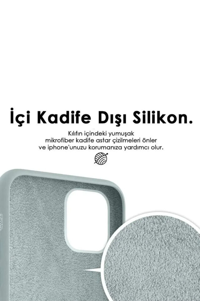 İphone 13/14 Uyumlu Kalp Baskılı Premium Içi Kadife Lansman Arka Kapak