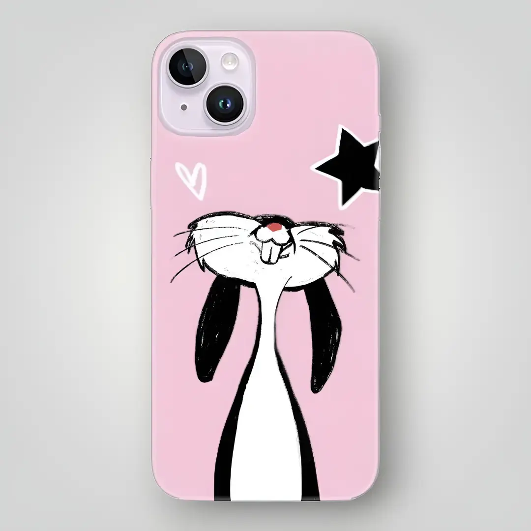 Star Bunny Desenli Kılıf