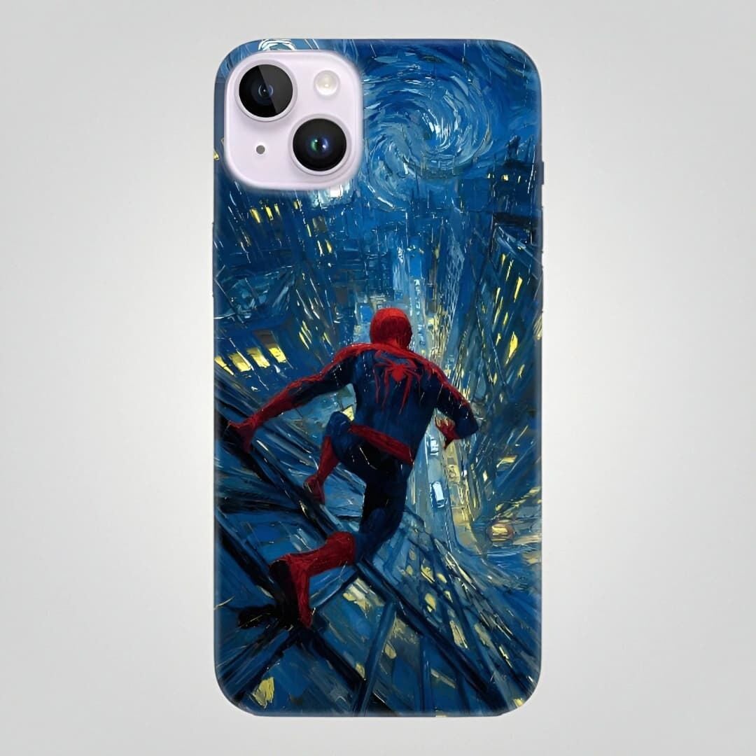 Night Spiderman Desenli Kılıf