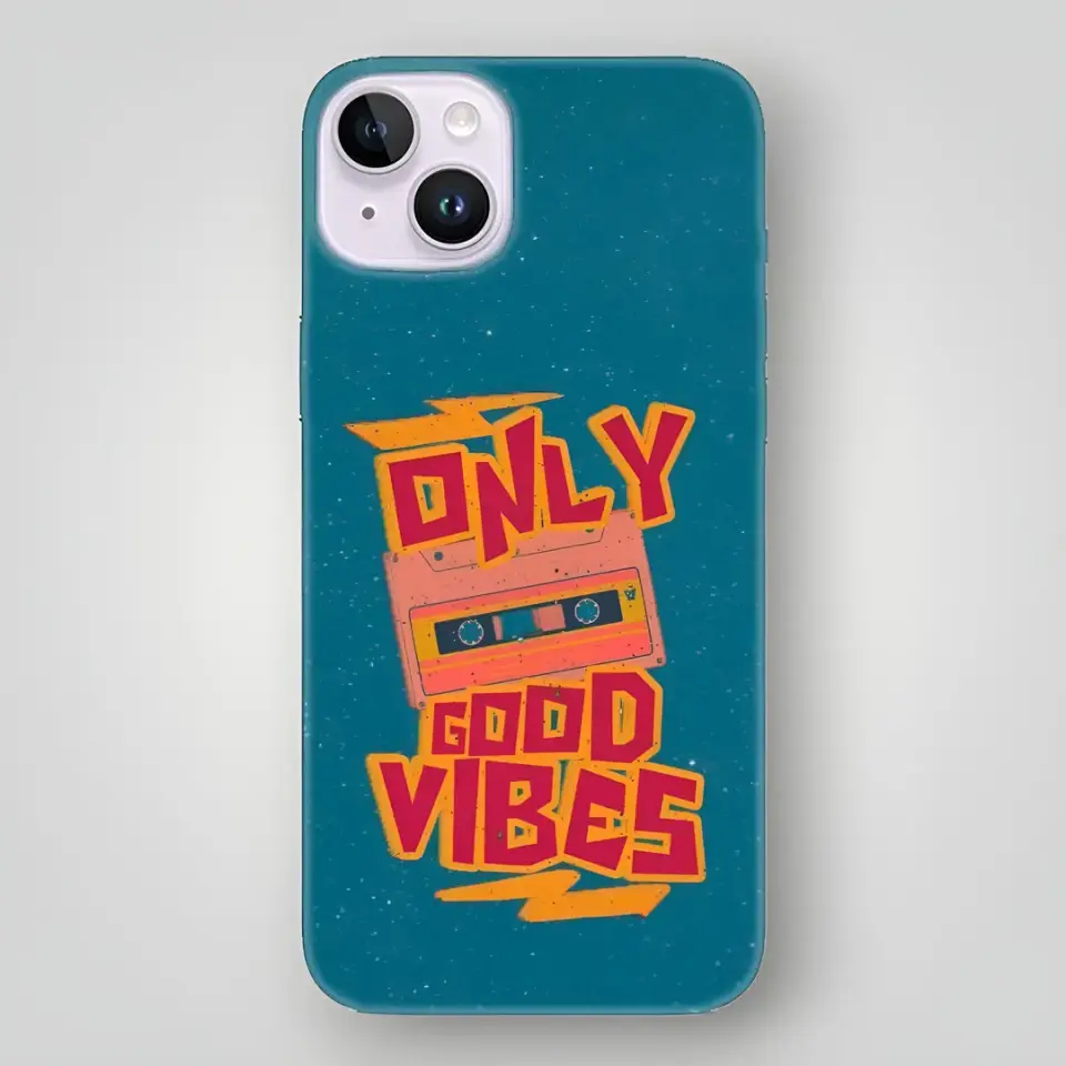 Good Vibes Desenli Kılıf