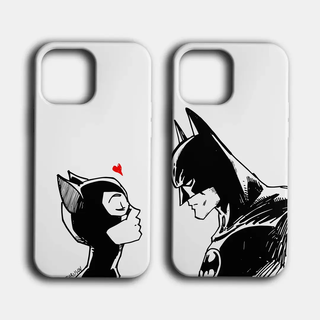 Batman Catwoman Çift Kılıf